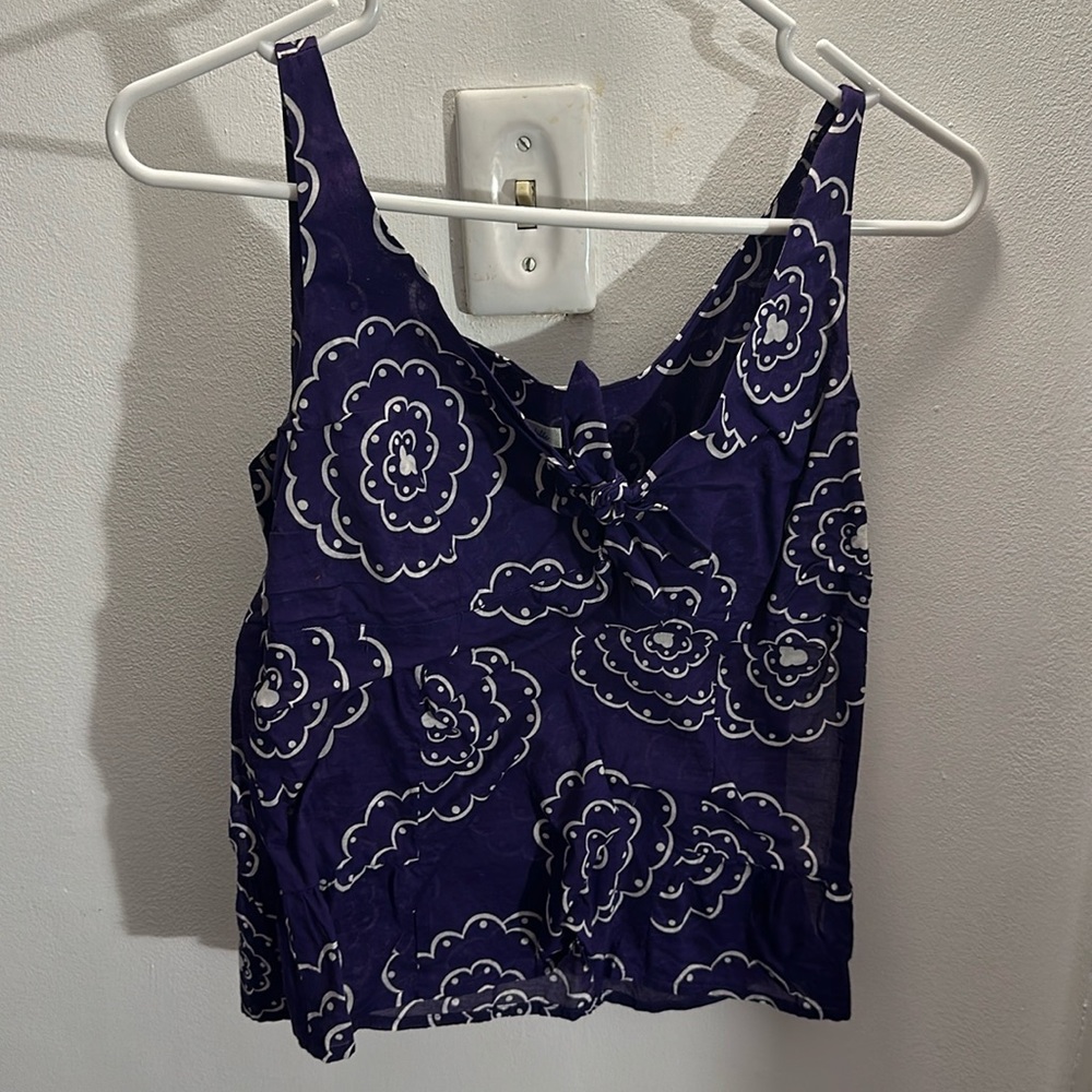 Anthropologie/Odille: Blue top - Size 4